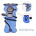 Hydration Bladder, 3 Liter Water Bladder for Hydration Pack,Water Reservoir, FDA Approved, BPA-Free, Dual Opening