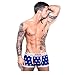 Men Sexy Boxer Briefs Cotton Trunk Shorts Underwear