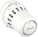 Danfoss React Ra Click Thermostatic Radiator Valve with Liquid Bellow view 2