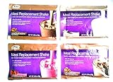 AdvoCare Meal Replacement Shakes -Variety Pack-14 Single Serve Pouches (4 Flavors)