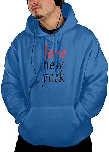 Gilbert Whitehead Love New York Mens Cotton Polyester Hoodies Medium