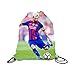 Messi Jersey Style T-shirt Kids Lionel Messi Jersey T-shirt Gift Set Youth Sizes ✓ Premium Quality ✓ ✓ Soccer Backpack Gift Packaging (YM 8-10 Years Old, Messi)