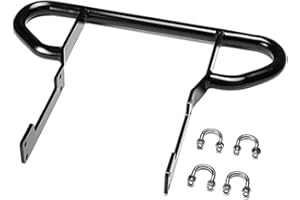 KEMIMOTO ATV Rear Grab Bars, Upgraded Aluminum Wide Grab Bar Compatible with TRX 400EX/ TRX 400X 1999-2016 Rear Bumper