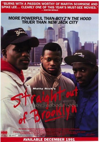Amazon De Filmposter Straight Out Of Brooklyn 69 X 102 Cm 1991