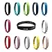 BeneStellar 12 Colors Fitbit Flex 2 Band, Bracelet Strap Replacement Band for Fitbit Flex 2