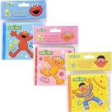 Sesame Street Bath Time Bubble Book (Set of 3 Books) Zoe, Elmo, and Ernie.