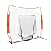 Bownet 7' x 7' Big Mouth X - Portable Sock Net Baseball Softball Hitting Pitching