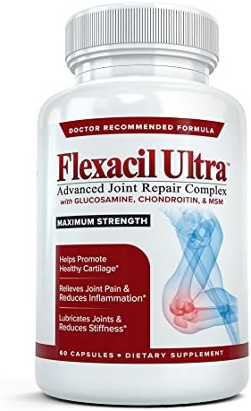 Flexacil Ultra - (1 bottles, 60 caps each) The Most Advanced Joint Repair and Pain Relief Formula by Flexacil Ultra