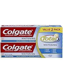 Colgate Total Whitening Toothpaste Twin Pack - 6 ounce