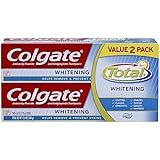 Colgate Total Whitening Toothpaste Twin Pack - 6 ounce