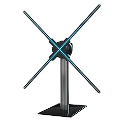 Missyou 3D Hologram Fan Desktop Stand with Tempered