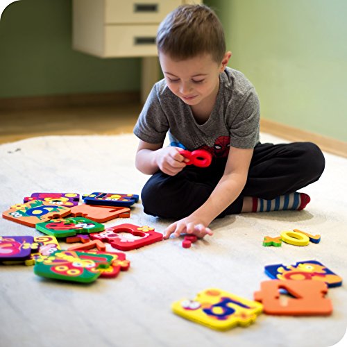 Learning Toys for Toddlers - Number Puzzles for Kids - Preschool Games - Educational Toy for Girls - Bathtub Toys for Boys - Teaching Aids - Bath Toys - Baby Puzzle Fun Set (13 Puzzles - 26 items) - Thumbnail 7