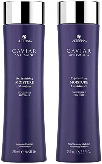 Alterna Caviar Anti-Aging Replenishing Moisture Shampoo Conditioner Duo 8.5 oz