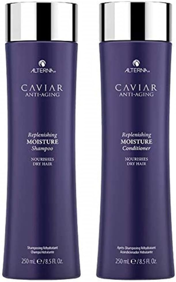 Alterna Caviar Anti-Aging Replenishing Moisture Shampoo Conditioner Duo 8.5 oz