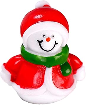 Amazon Com Zhenleisier Christmas Decoration Cute Resin Santa