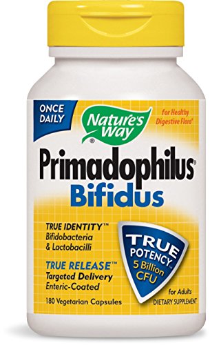 Nature s way primadophilus bifidus, 180 vcaps