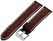 Hadley-Roma MS-906 Brown 22mm Men's Genuine Leather Watch Band