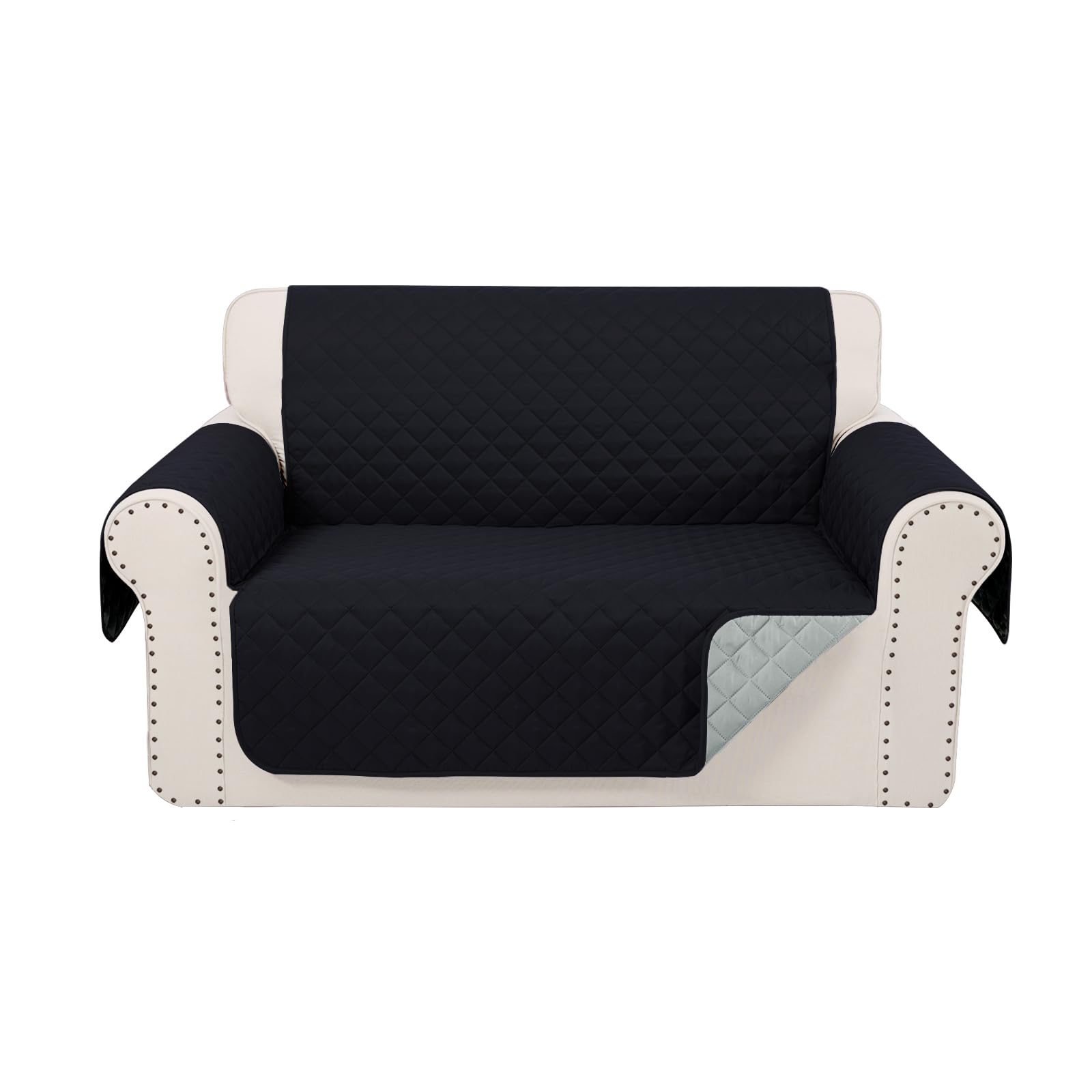 Luxshare Home Reversible Loveseat Sofa Covers Couch