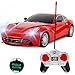 Liberty Imports R/C Sports Car Coupe Remote Control RC Full Function Electric Race Car 1:18 Scale (Red)