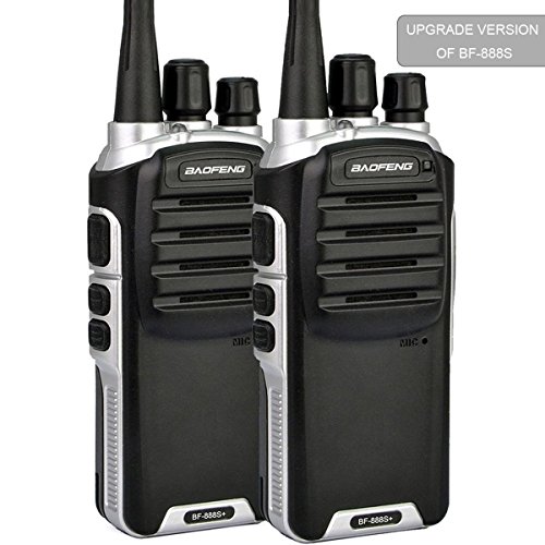 LUITON BF-888S Plus UHF Walkie Talkies Upgrade Version of BF-888S Two-Way Radio for Hiking Camping Trolling (2 Pack) LUITON BF-888S Plus UHF Walkie Talkies Upgrade Version of BF-888S Two-Way Radio for Hiking Camping Trolling (2 Pack)