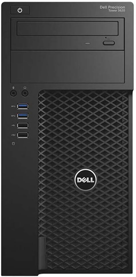 Dell Precision 3620 Mid-Tower Workstation - Intel Core i7-6700 3.4GHz 4 Core Processor, 64GB DDR4 Memory, 512GB SSD, Nvidia Quadro M4000 Graphics Card, Windows 10 Pro. (Renewed)