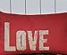Wonder4 Valentines Day Pillow Covers,Red Love Pillowcase,Linen Cotton 12 X 20