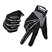 Mersuii Cycling Gloves, Full Finger Touch Screen Mountain Biking Gloves, Anti-Skid Thick Palm Pad Cold Weather Bike Gloves for Men and Women