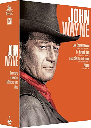 John Wayne - 4 films : Comancheros + Le grand Sam + Les géants de l'Ouest + Alamo - Pack