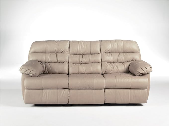 Amazon.com: Reno Stone Reclining Sofa by Ashley Furniture ...