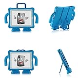 Sourcingbay Kids and Child Case Freestanding Case Rainproof Dustproof Shockproof for iPad 2,iPad 3,iPad 4- Blue
