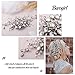 Barogirl Bride Hair Comb Wedding Crystal Headpiece Bridal Flower HairAccessories