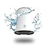 Sumagic Bigbox Mini Wireless Waterproof IPX7 Bluetooth 4.0 Speaker, Portable Speaker with Built-in Mic for Shower, for iPhone /iPod/iPad/Phones/Android/Tablet/Echo dot(White)