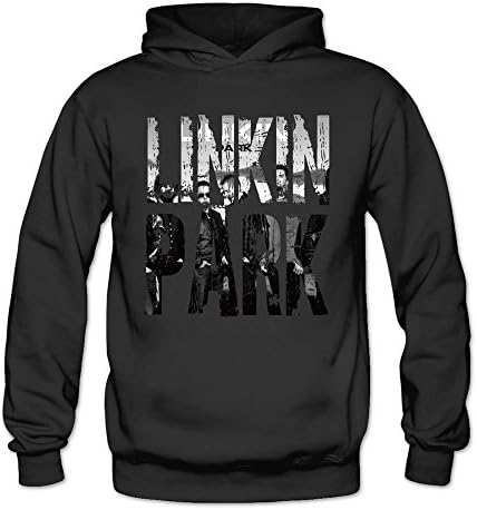 Women's Hybrid Theory Rock Band Linkin Park Hoodie Black Large