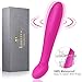 Powerful G-Spot Rechargeable Waterproof Vibrator Dildo Adult Sex Toys for Women, Louviva Silicone Clitoris Vagina Stimulator Massager Sex Things for Couples