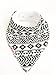 Danha Baby Bandana Teething Bib for infants and toddlers (set of 5). Unisex modern bib for boys and girls.Very absorbent cotton (unisex 3)