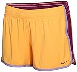 Nike womens 3.5 fly knit shorts Orange/Purple