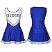 Jojobaby Women's Musical Uniform Fancy Dress Costume Complete Outfit (Small, Blue)