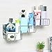 Stainless Steel Shelf Organizer, Rerii Self Adhesive Stainless Steel Bathroom Shower Rack Organizer for Shampoo, Kitchen Organizer Shelf for Condiment Bottles - Drill Free, Recyclable Adhesive Pad