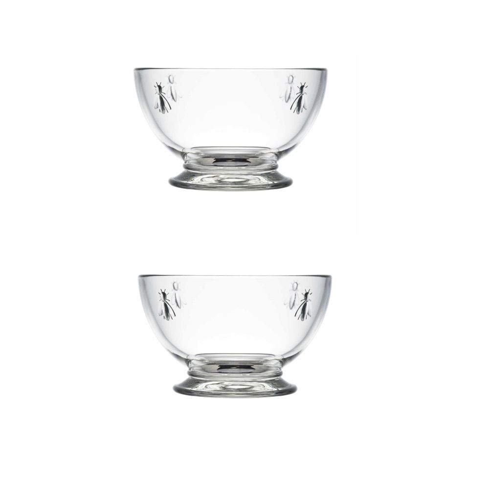 La Rochere Bee Glass Mini Trifle Dessert Bowl Set of 2 270 ml