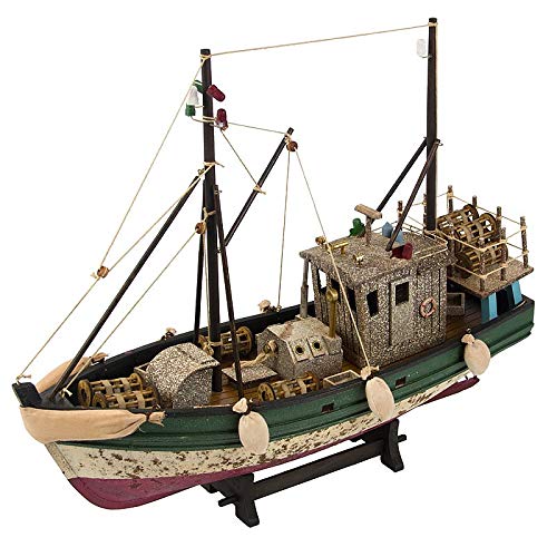 Fishing Boat AntiqueFinish45cm
