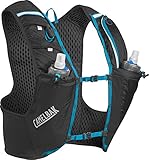 CamelBak Ultra Pro Hydration Vest, Black/Atomic Blue, Medium