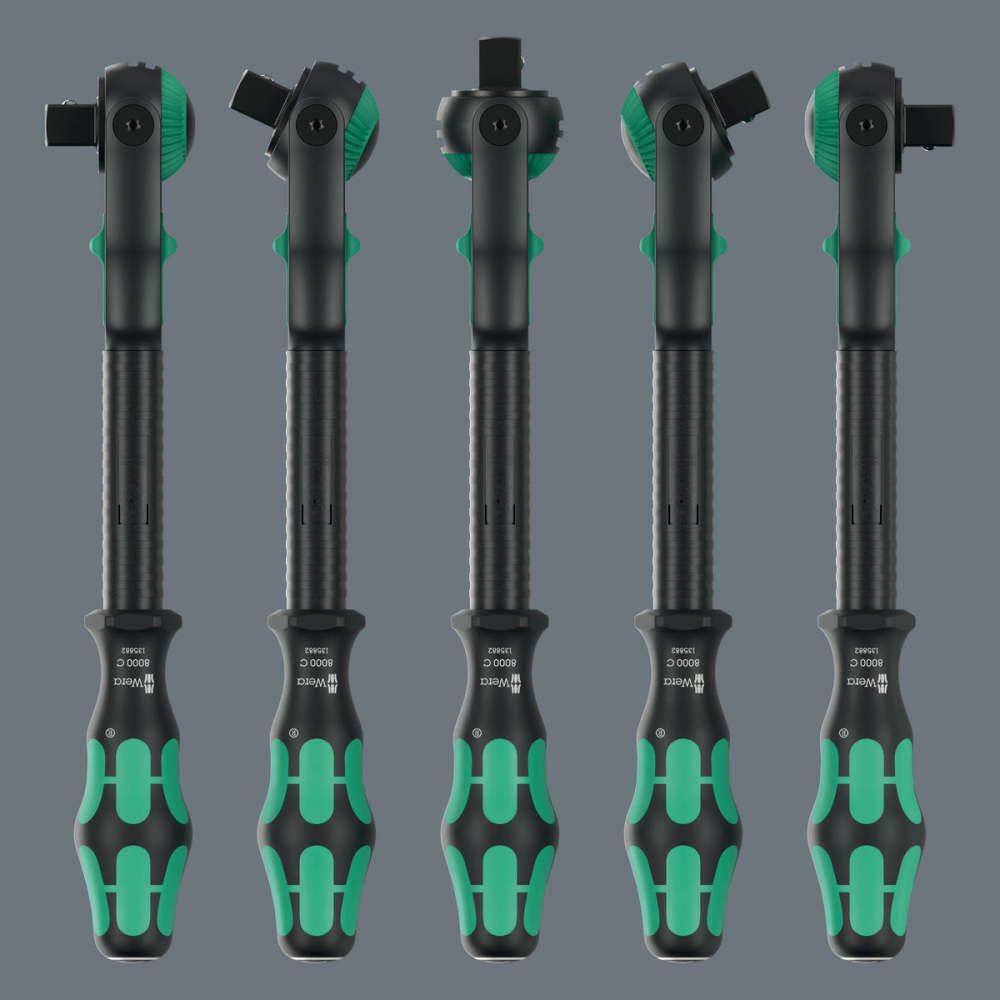 Wera Knarre Zyklop Speed-Knarre 8000 C Black Edition, 1/2" 3