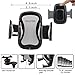 Car Phone Mount,OHLPRO 2-in-1 Phone Holder Car Air Vent Universal Stick on Dash Dashboard Mount 360°Rotating Adjustable for iPhone Samsung Sony Google All 4