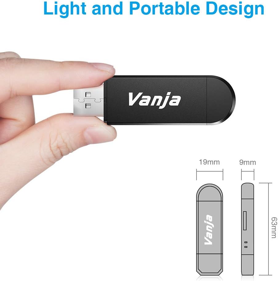 Vanja Micro USB OTG Adapter and USB 2.0 Portable Memory Card Reader for SDXC, SDHC, SD, MMC, RS-MMC, Micro SDXC, Micro SD, Micro SDHC Card and UHS-I Card: Computers & Accessories