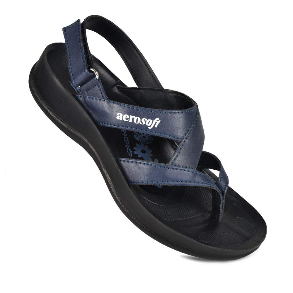 Aerosoft Deke Strappy Slingback Summer Comfort Flat