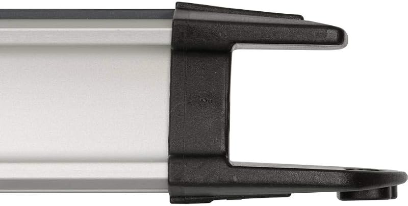 Premium-ALU-Line regleta de 16 Tomas – regleta múltiple de 3m de Aluminio (regleta para Montaje en Pared con 2 interruptores para 8 Tomas Cada uno, Made in Germany)