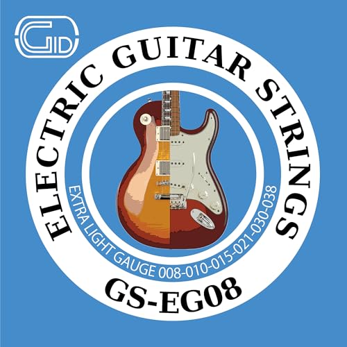 GID ジッド STRINGS series エレキギター弦 08-38 Extra Light エクストラライトゲージ GS-EG08商品画像