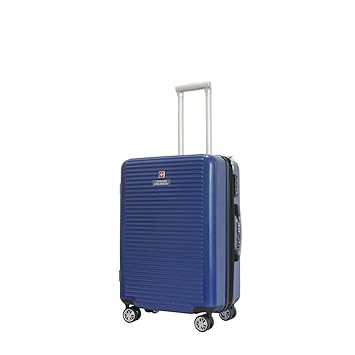 Swiss Military Unisex Blue Hard Top Luggage (HTL10)