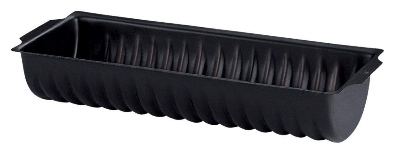 Dr. Oetker Tradition 30 cm Non-Stick Bakeware Wavy Log, Black