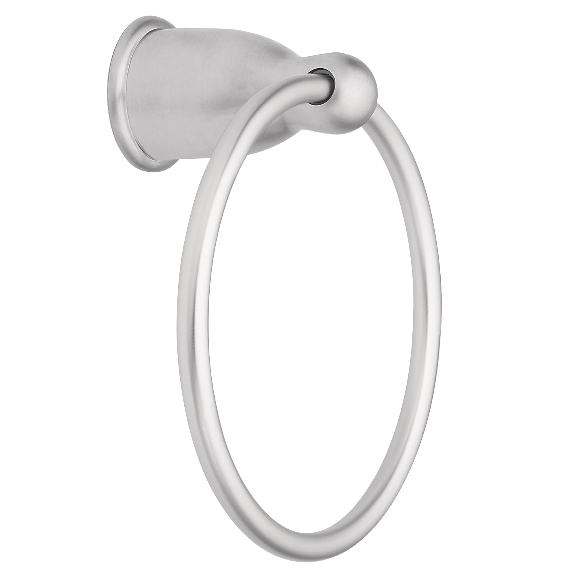 Photo 1 of **MISSING BACK PIECE TO HANG** Moen YB8086BC Mason Towel Ring, Brushed Chrome.